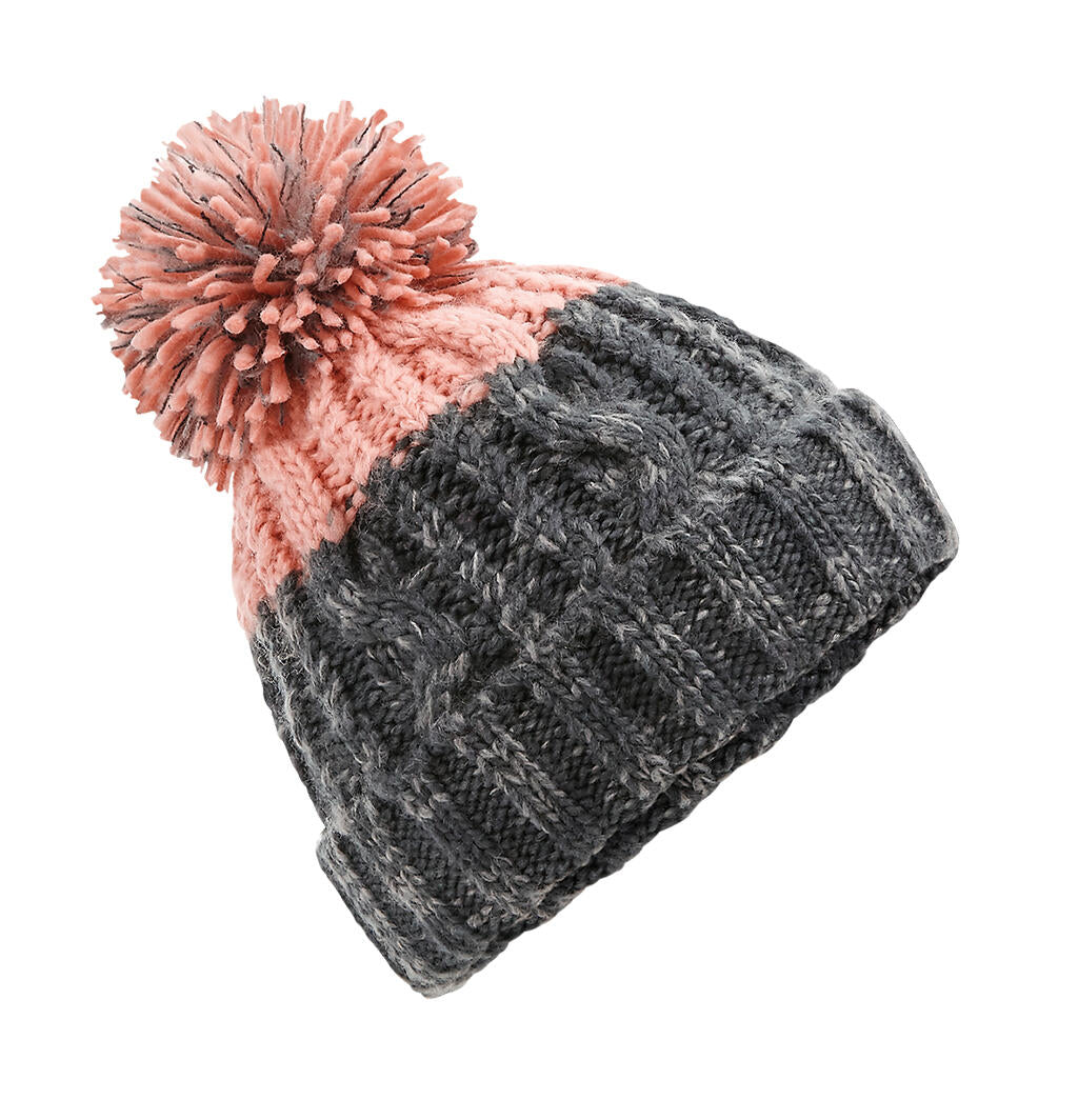 Apres Beanie in Farbe Graphite Grey/Blush