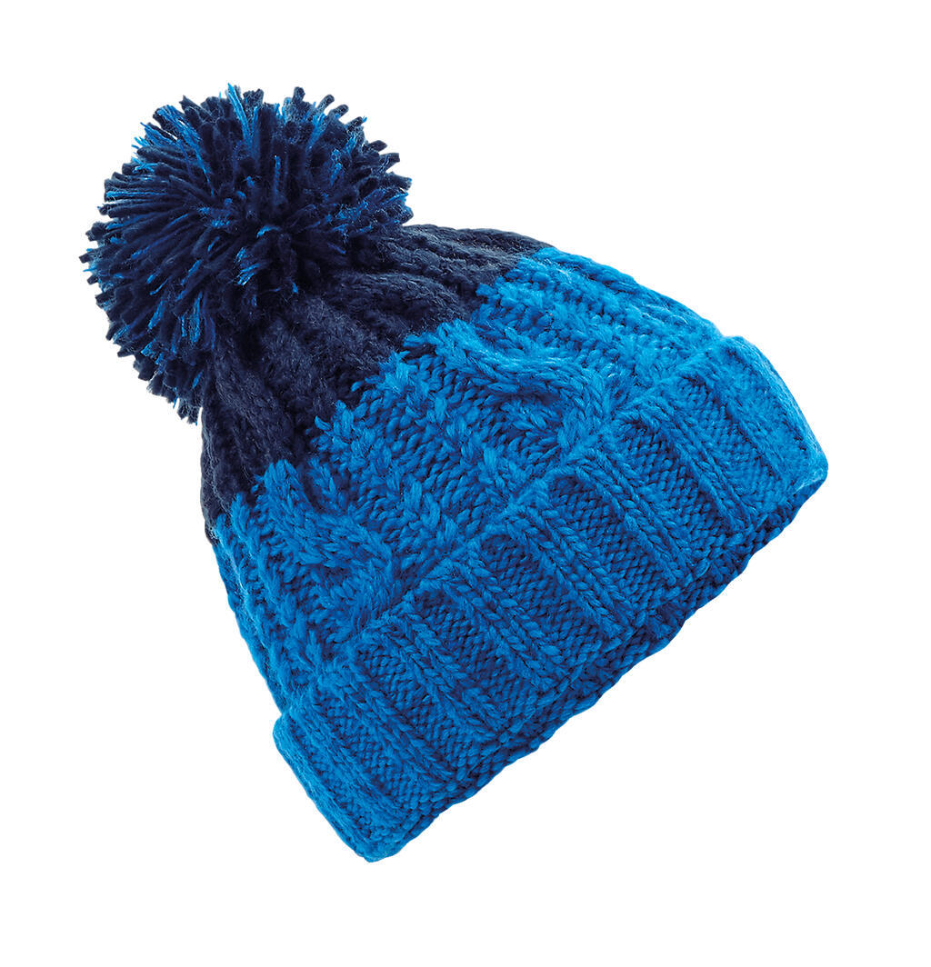 Apres Beanie in Farbe Azure Blue/Oxford Navy