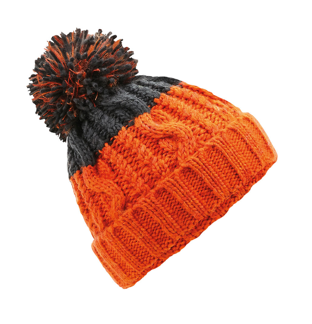 Apres Beanie in Farbe Orange/Graphite Grey