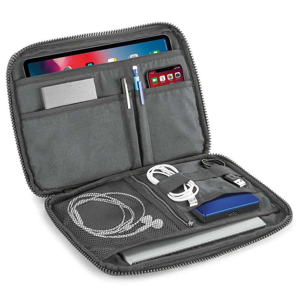Essential Tech Organiser in Farbe Black