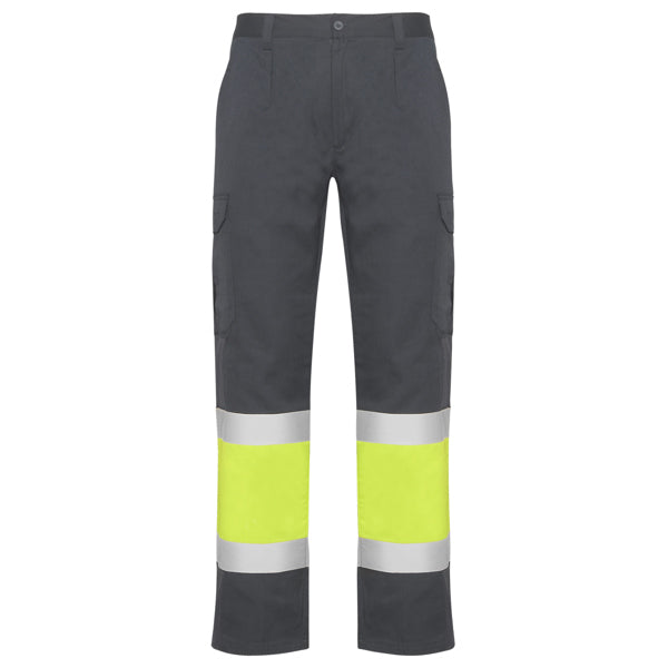 Hochsichtbare Sommerhosen Naos in Farbe Lead/Fluor Yellow