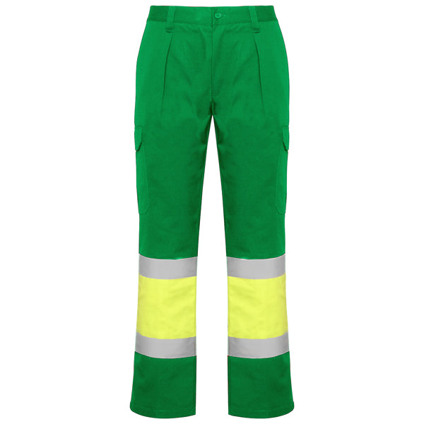Hochsichtbare Winterhosen Soan in Farbe Garden Green/Fluor Yellow
