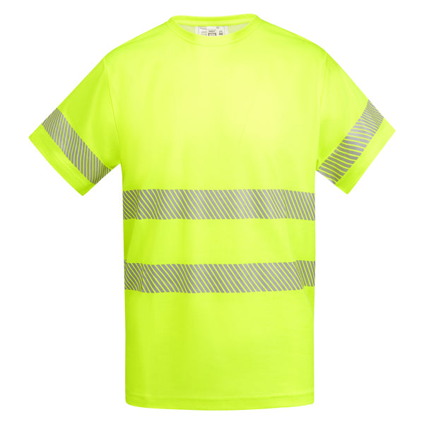 Hochsichtbares T-Shirt Tauri in Farbe Fluor Yellow