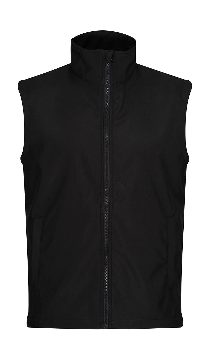 Ablaze Printable Softshell Bodywarmer in Farbe Black/Black