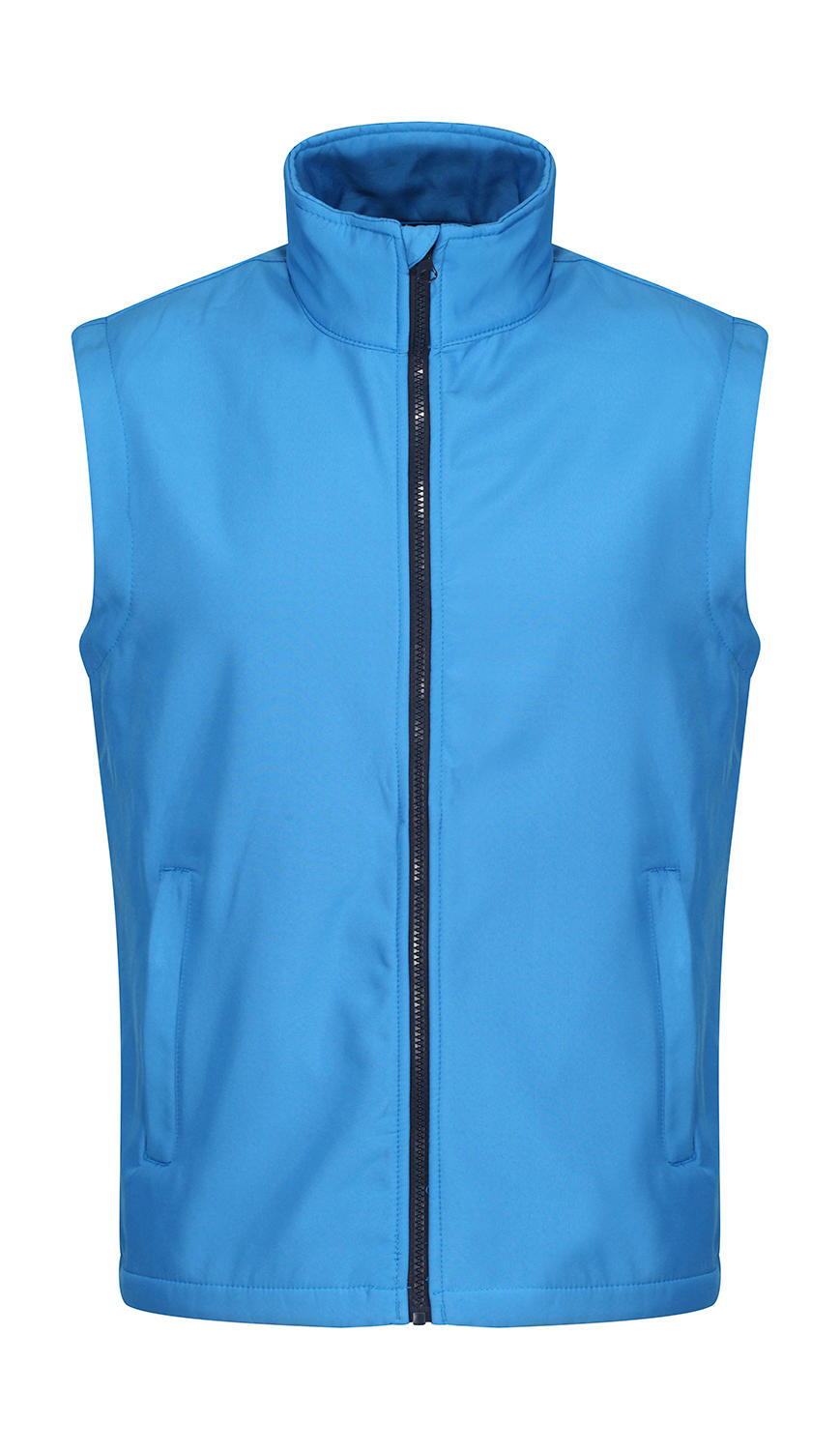 Ablaze Printable Softshell Bodywarmer in Farbe French Blue/Navy