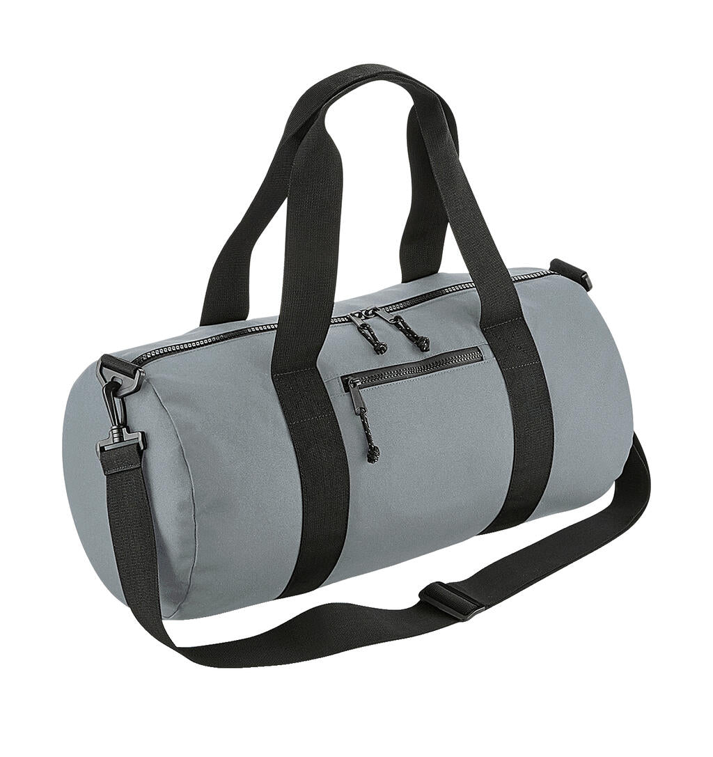 Recycled Barrel Bag in Farbe Pure Grey