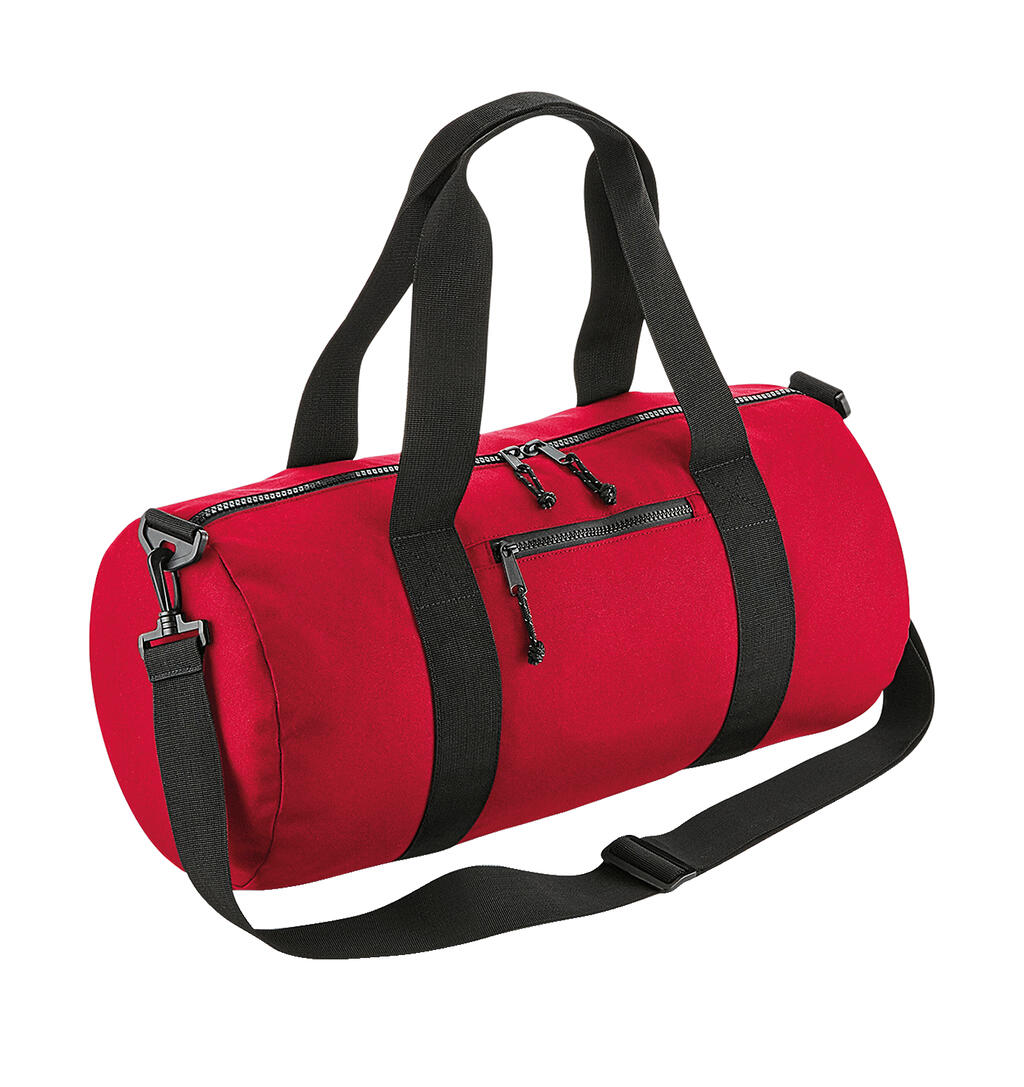 Recycled Barrel Bag in Farbe Classic Red