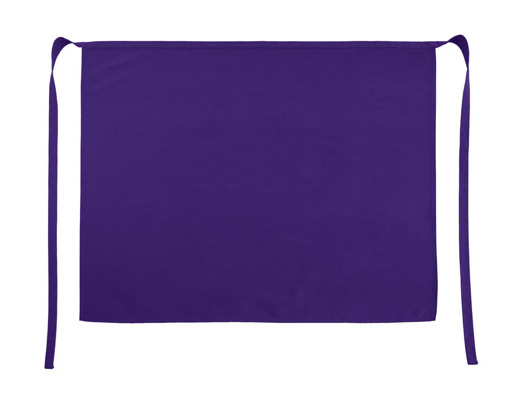 Rome Medium Length Bistro Apron in Farbe Purple