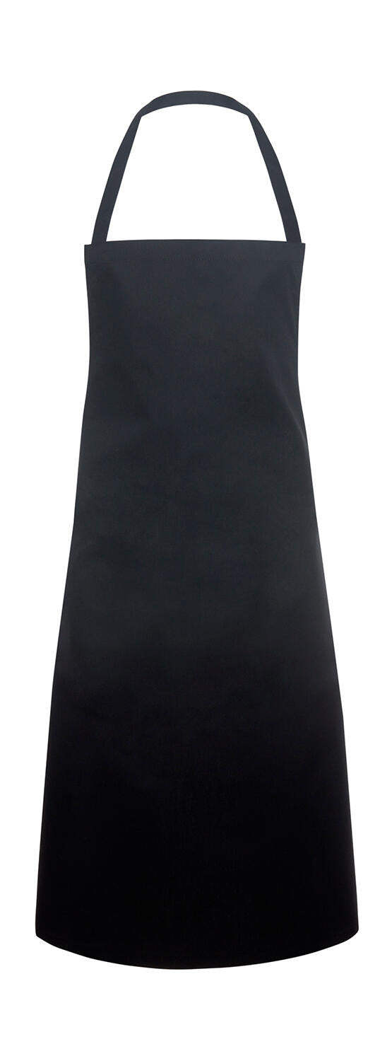 Basic Bib Apron Pinafore in Farbe Black