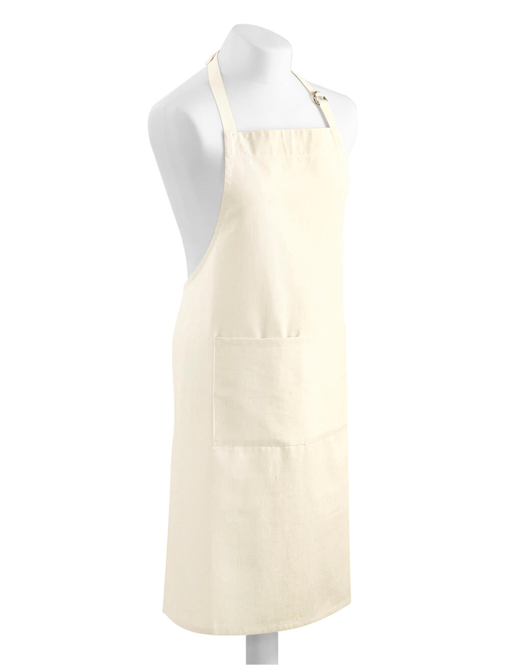 FairTrade Cotton Adult Craft Apron in Farbe Natural