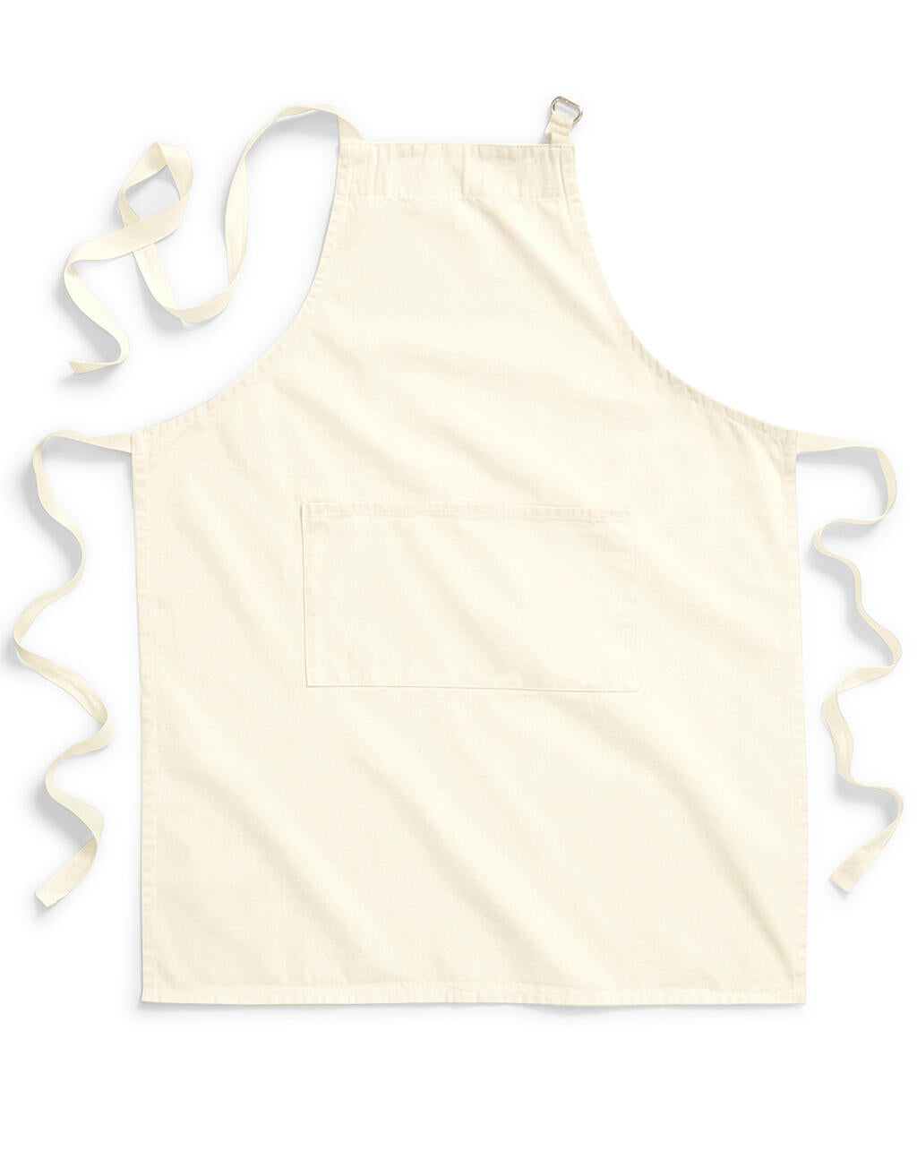 FairTrade Cotton Adult Craft Apron in Farbe Natural