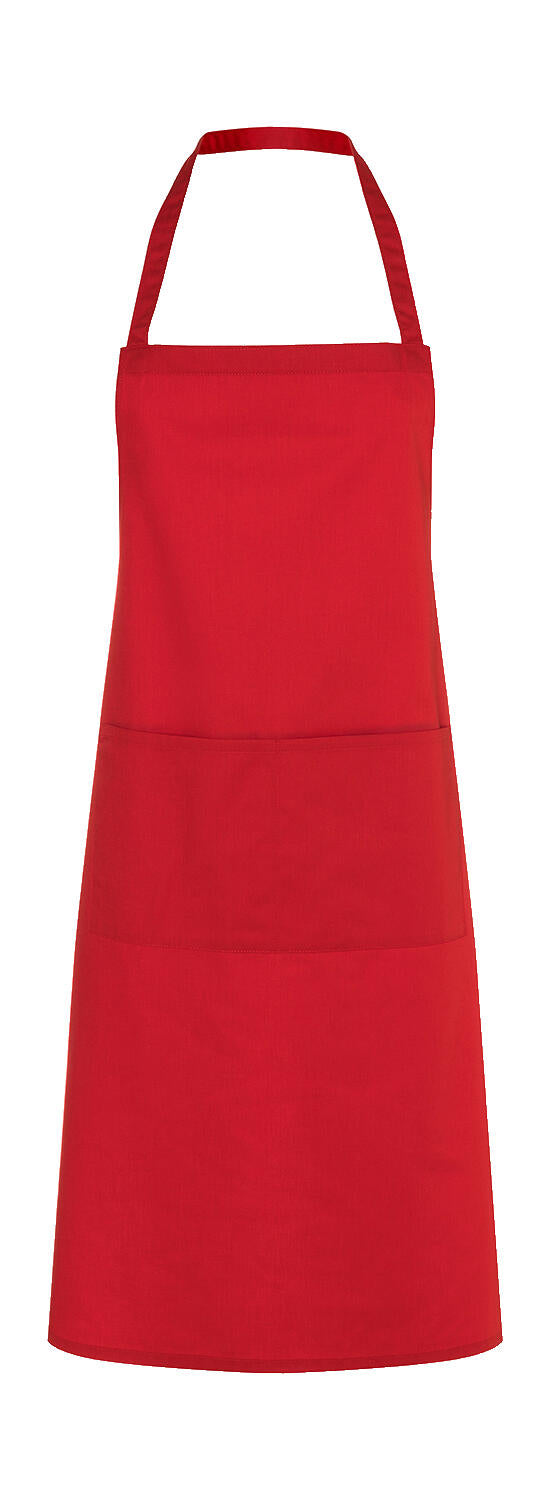 Apron Denmark in Farbe Red