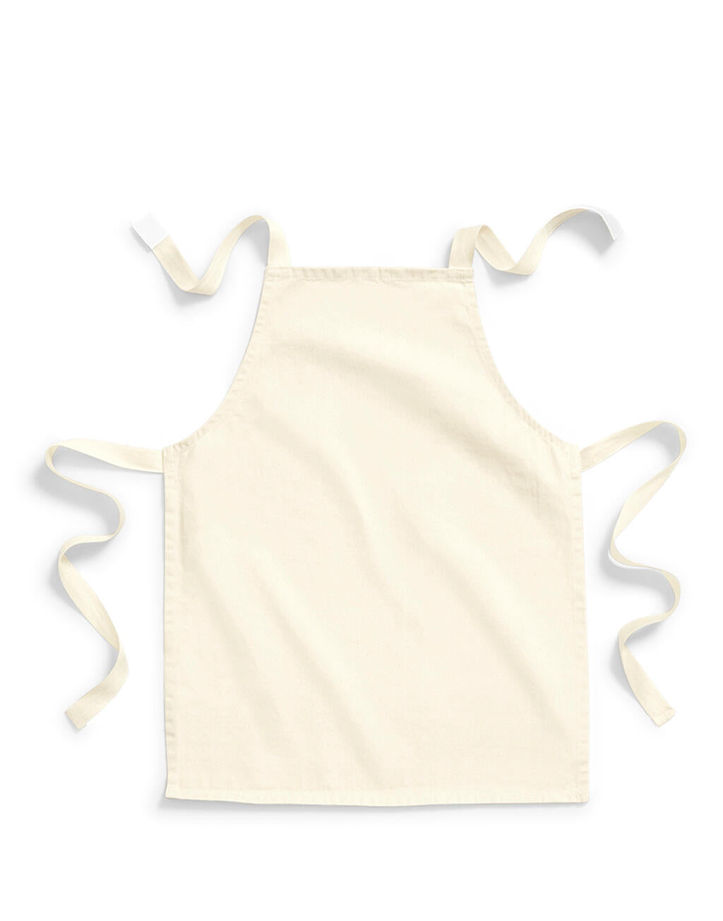 FairTrade Cotton Junior Craft Apron in Farbe Natural