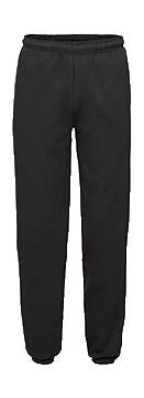 Elasticated Cuff Jog Pants in Farbe Black