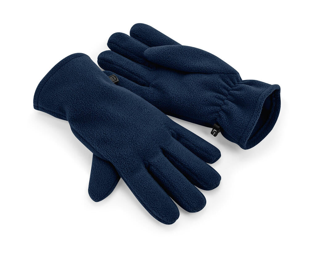 Recycled Fleece Gloves in Farbe French Navy
