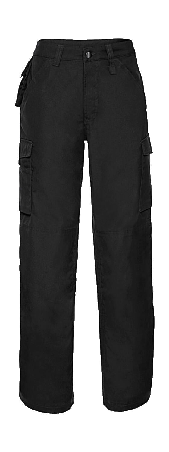 Heavy Duty Workwear Trouser Length 32" in Farbe Black