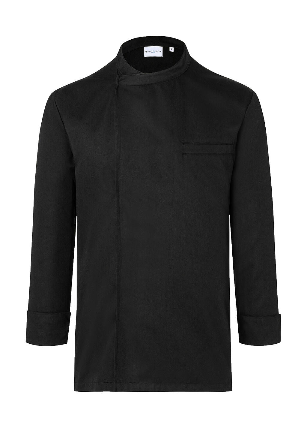 Chef's Shirt Basic Long Sleeve in Farbe Black
