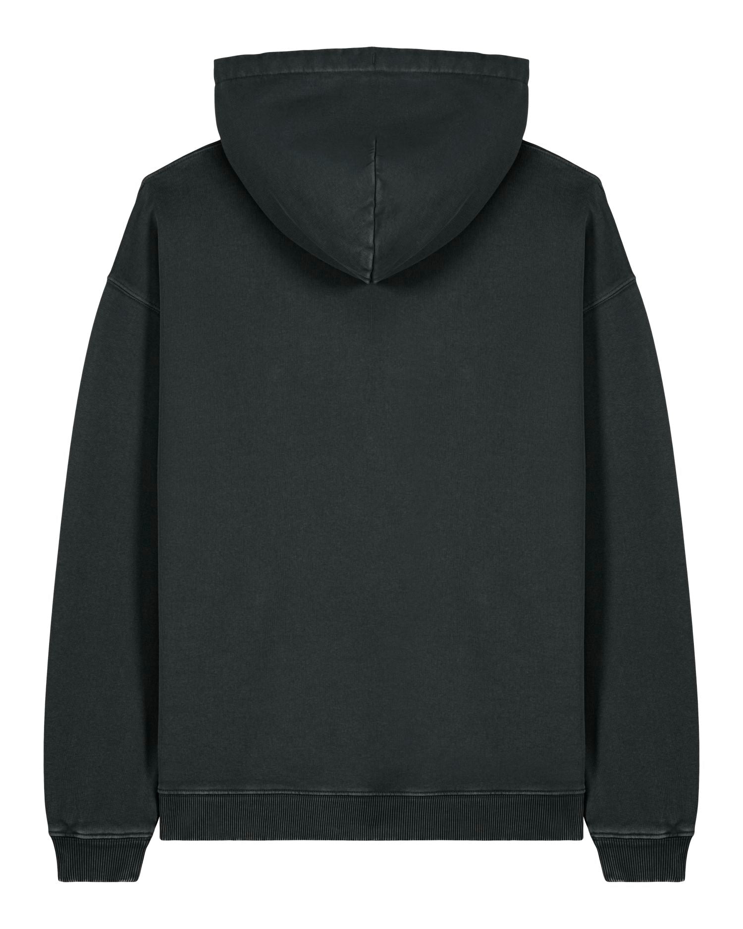 Hoodie Slammer 2.0 vintage in Farbe G. Dyed Black Rock