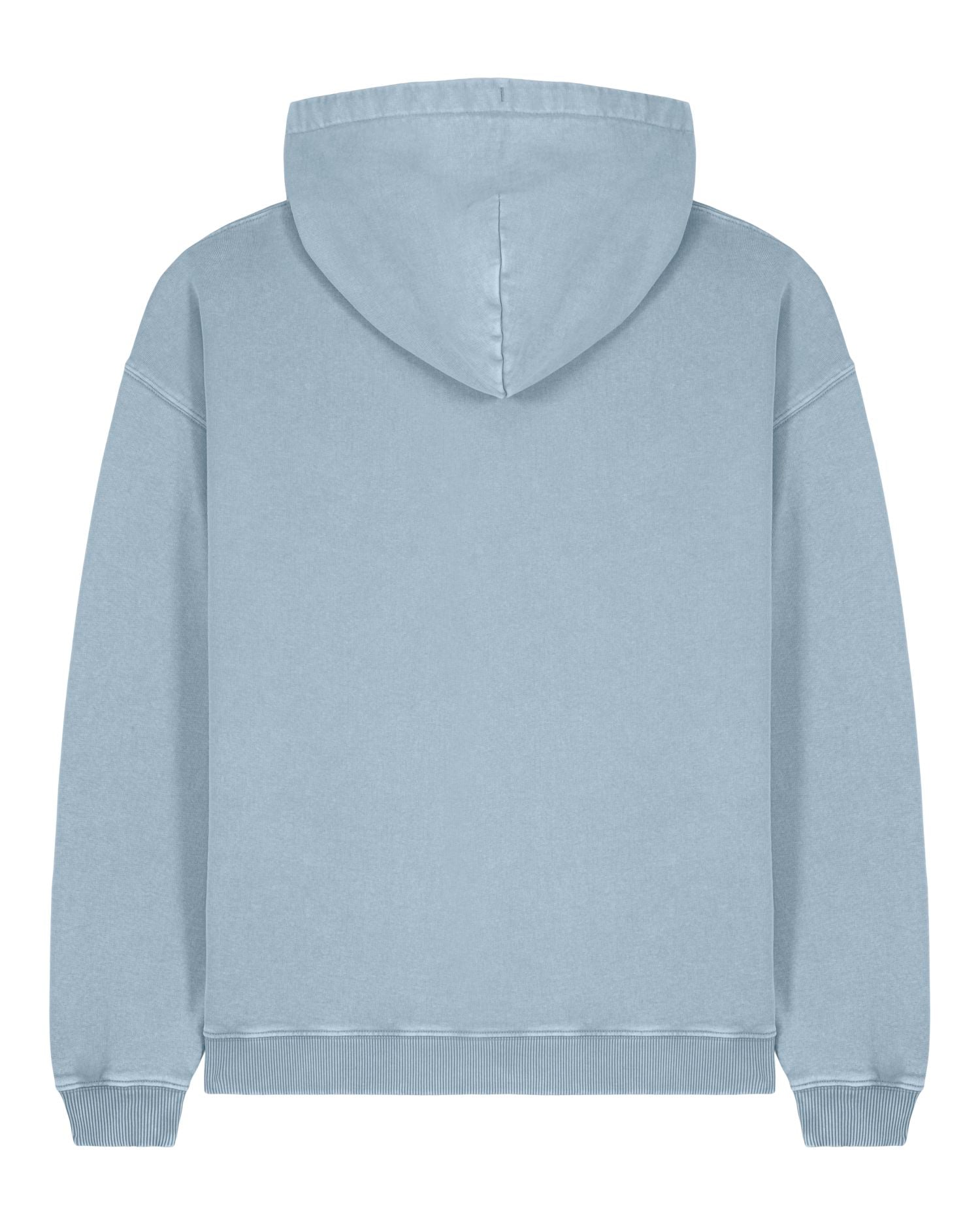 Hoodie Slammer 2.0 vintage in Farbe G. Dyed Blue Stone