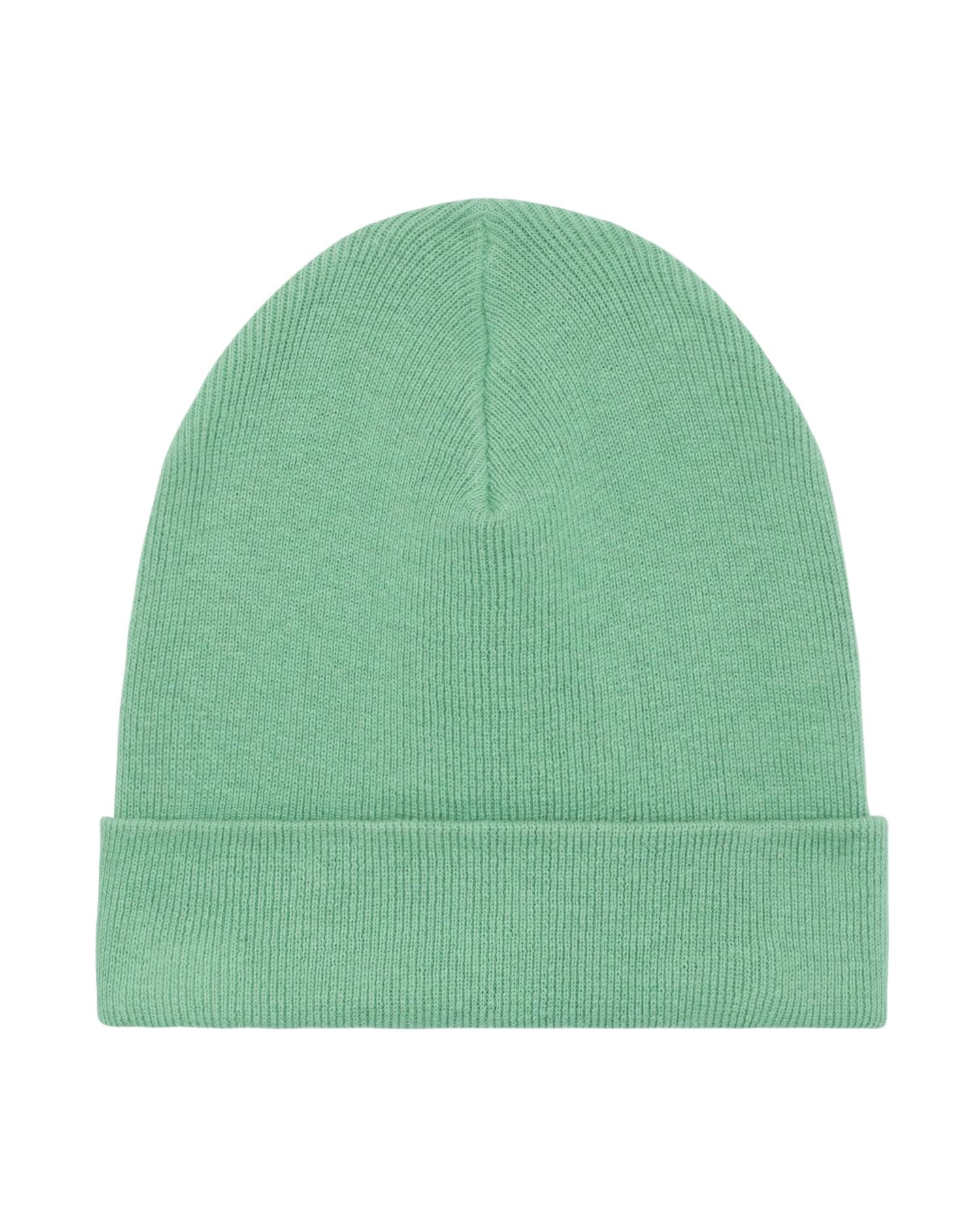 Rib Beanie in Farbe Dusty Mint
