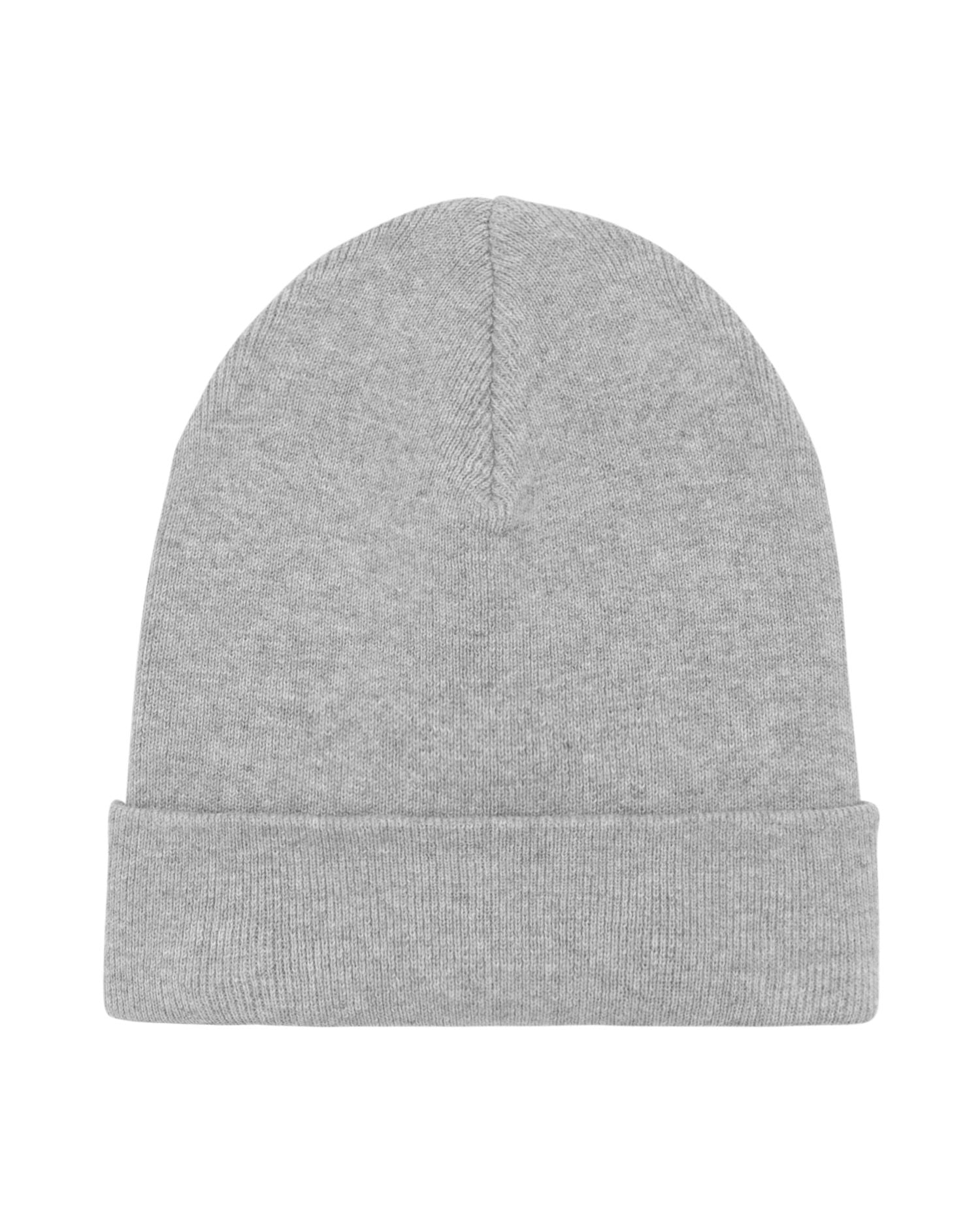 Rib Beanie in Farbe Heather Grey