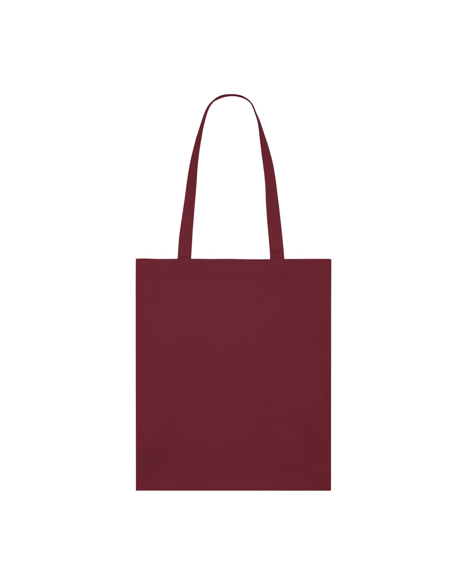 Light Tote Bag in Farbe Burgundy