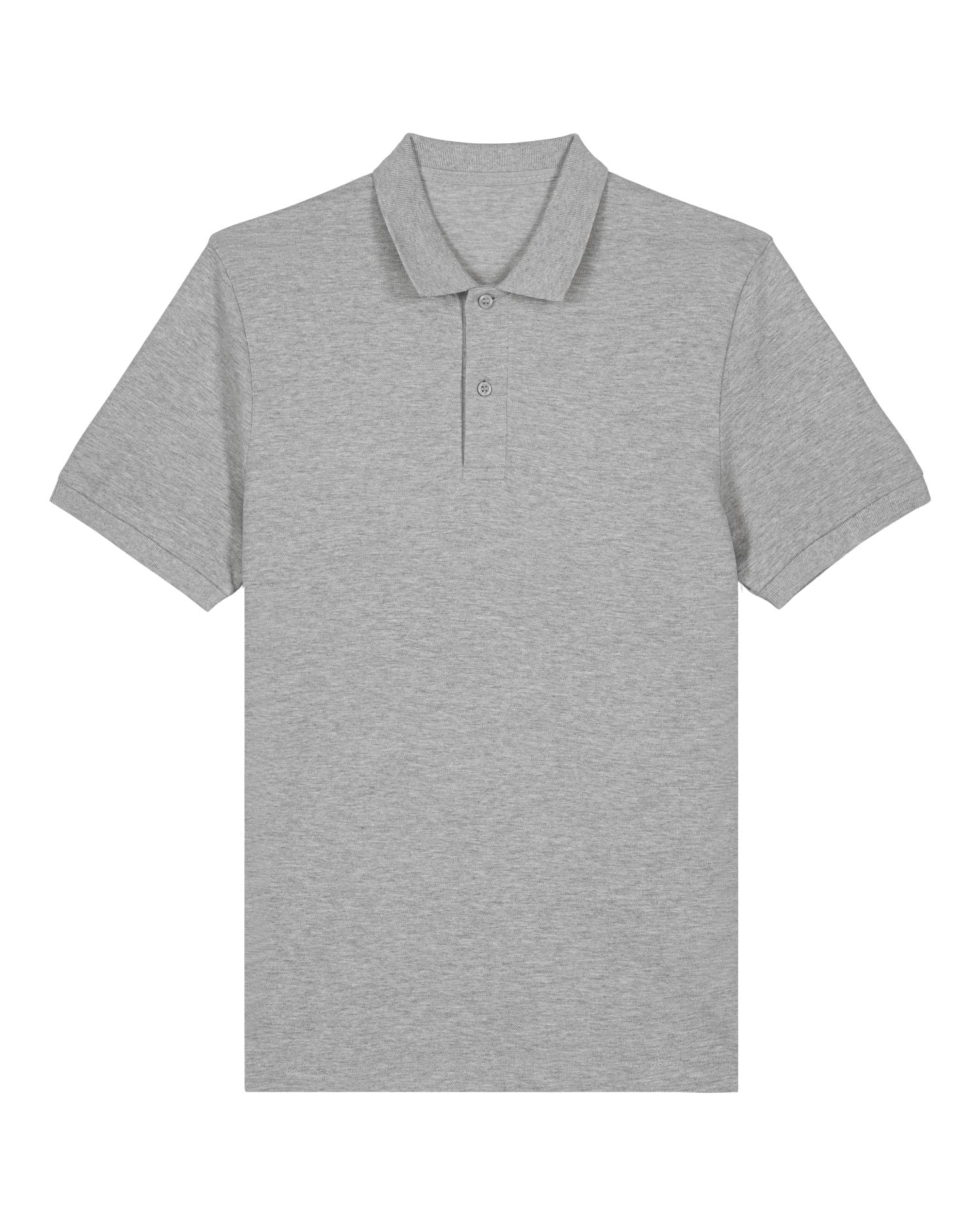 Poloshirt Stanley Coaster in Farbe Heather Grey
