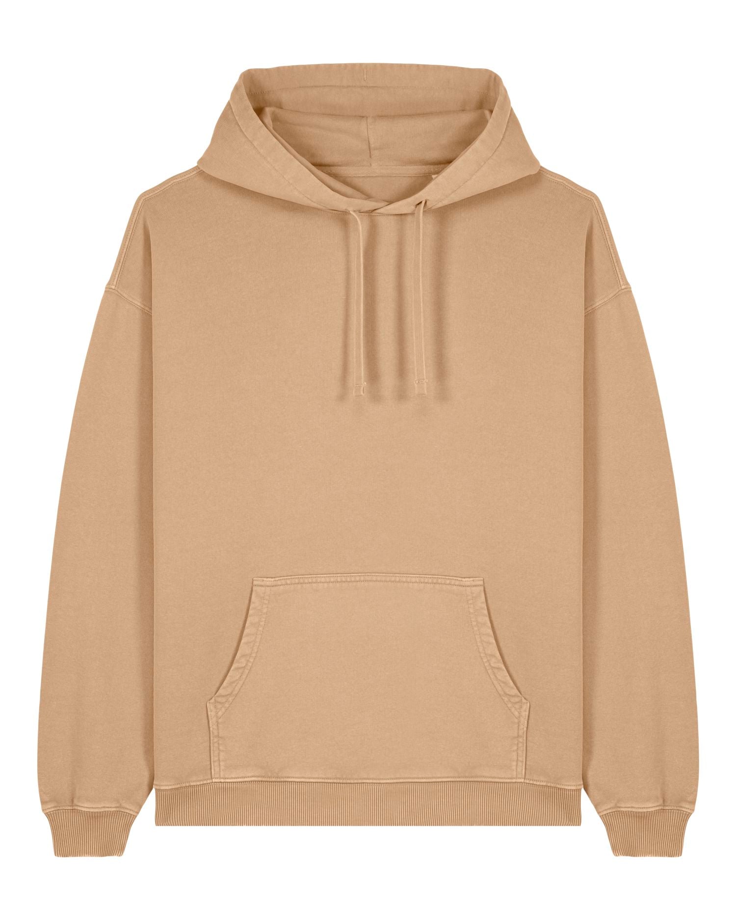 Hoodie Slammer 2.0 vintage in Farbe G. Dyed Latte