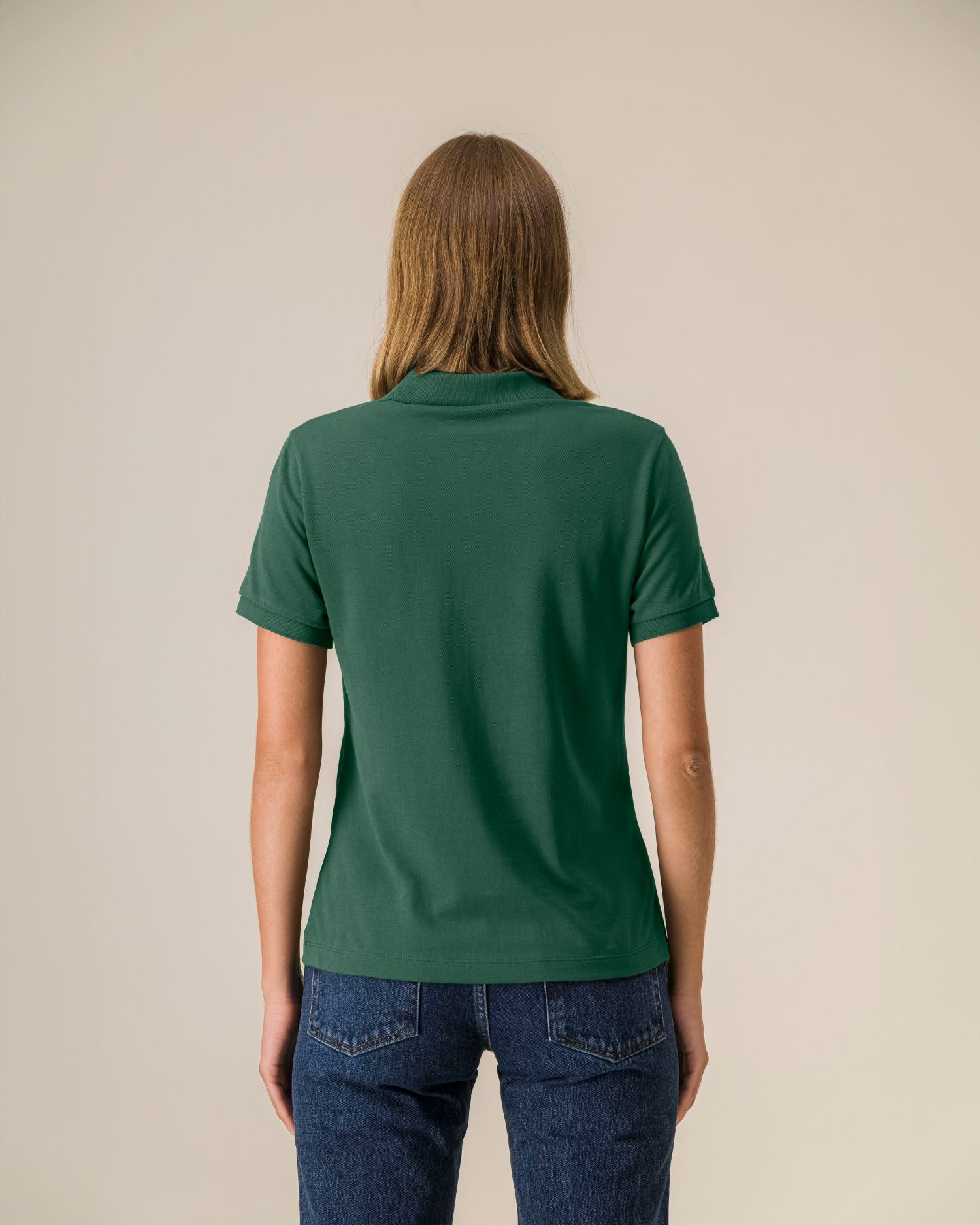 Poloshirt Stella Coaster in Farbe Bottle Green