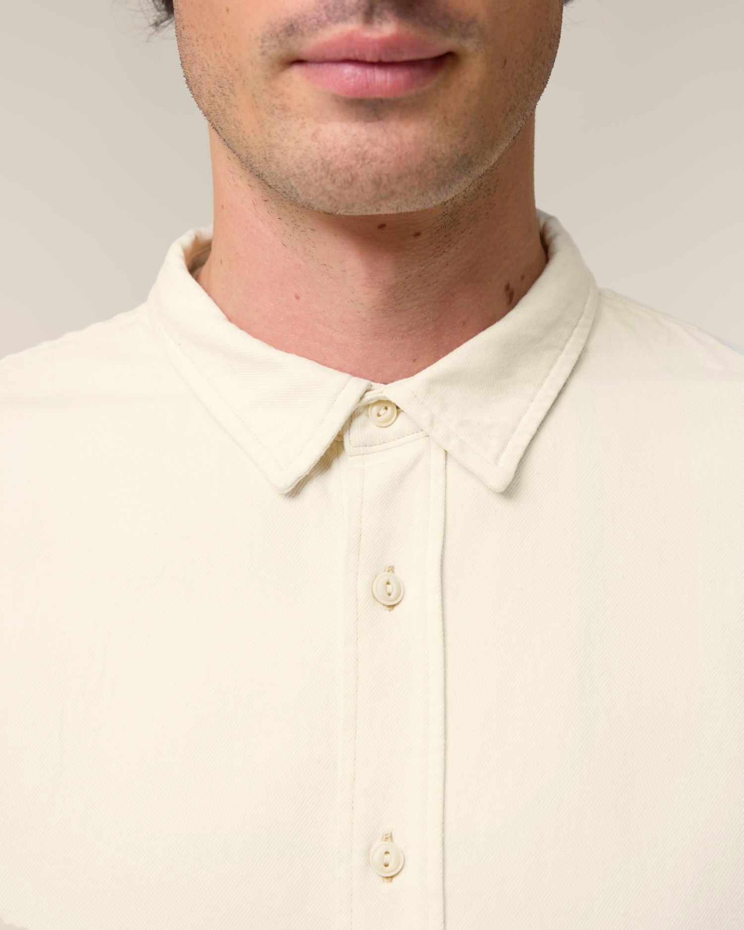 Hemd Worker Shirt in Farbe Natural Raw