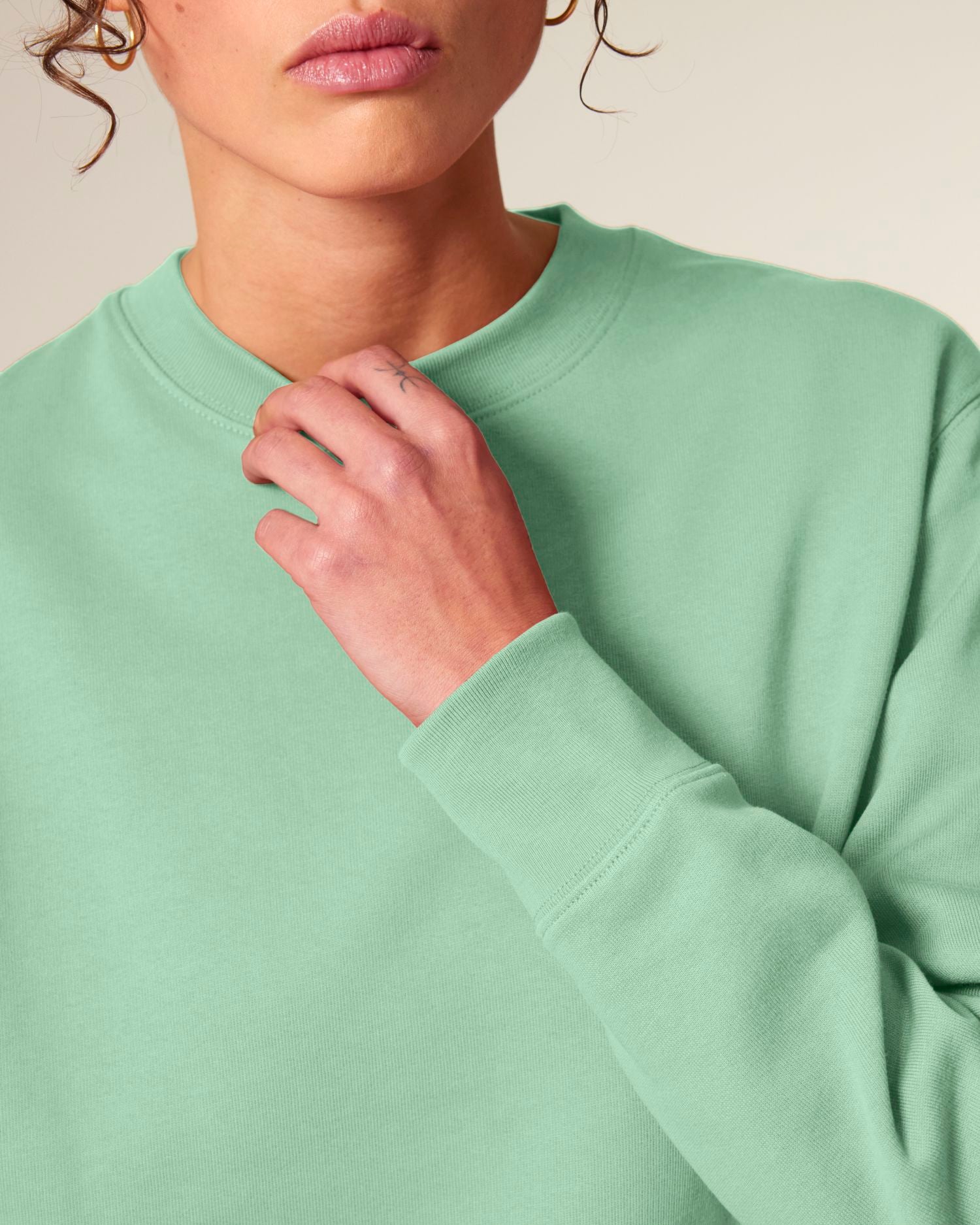 Sweatshirt Changer 2.0 in Farbe Misty Jade