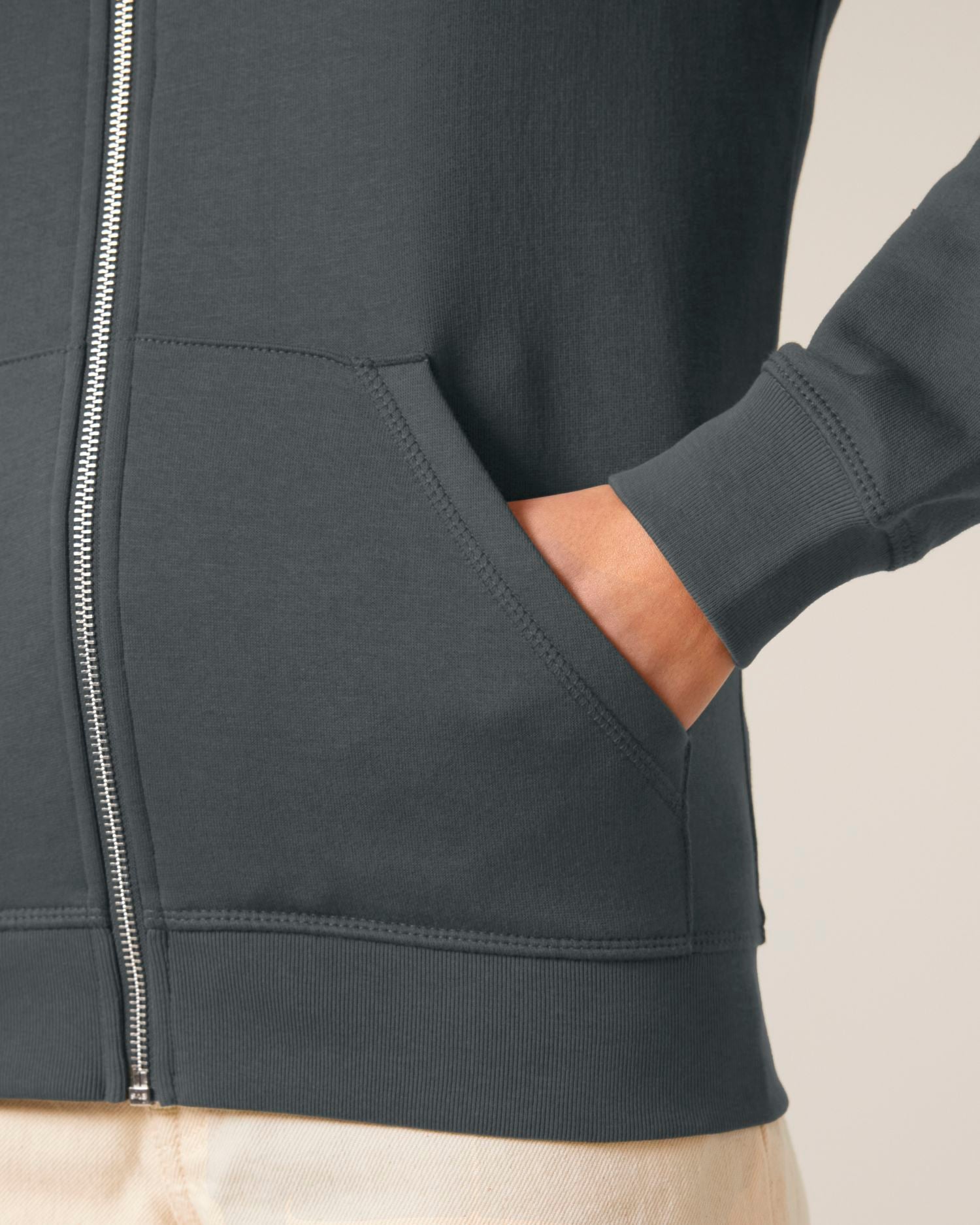 Sweatshirt Mixer in Farbe Anthracite