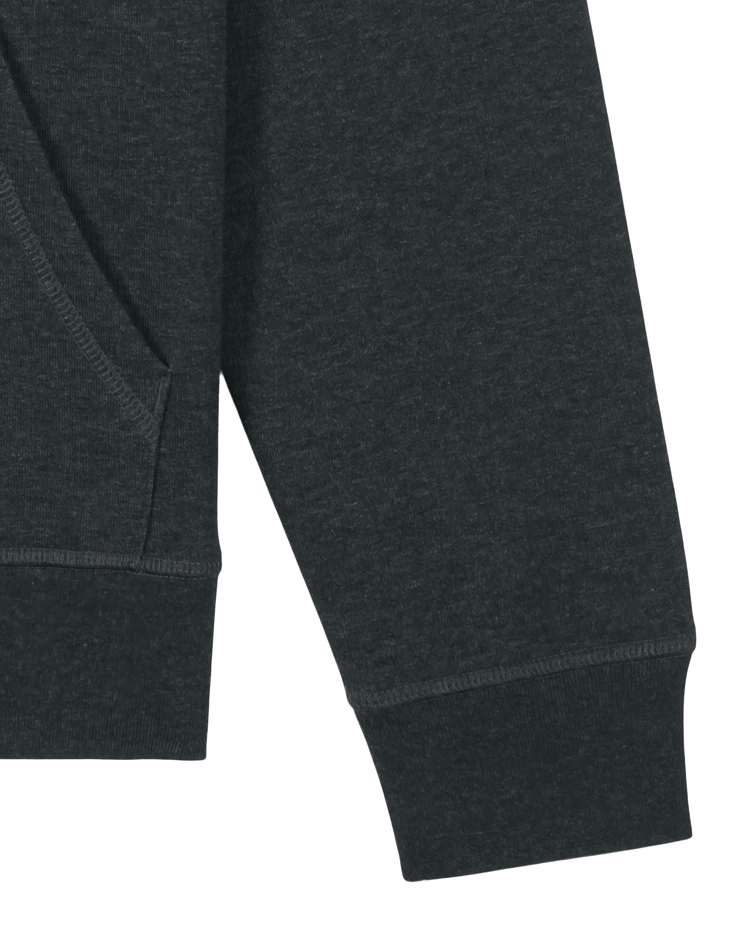 Hoodie Drummer 2.0 in Farbe Dark Heather Grey