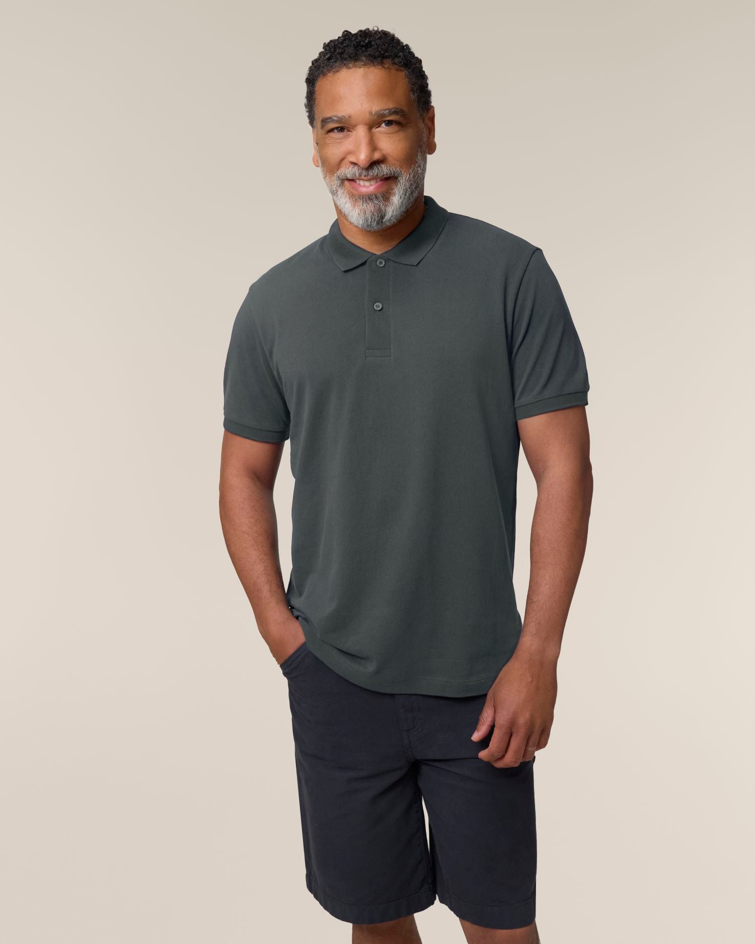 Poloshirt Stanley Coaster in Farbe Anthracite