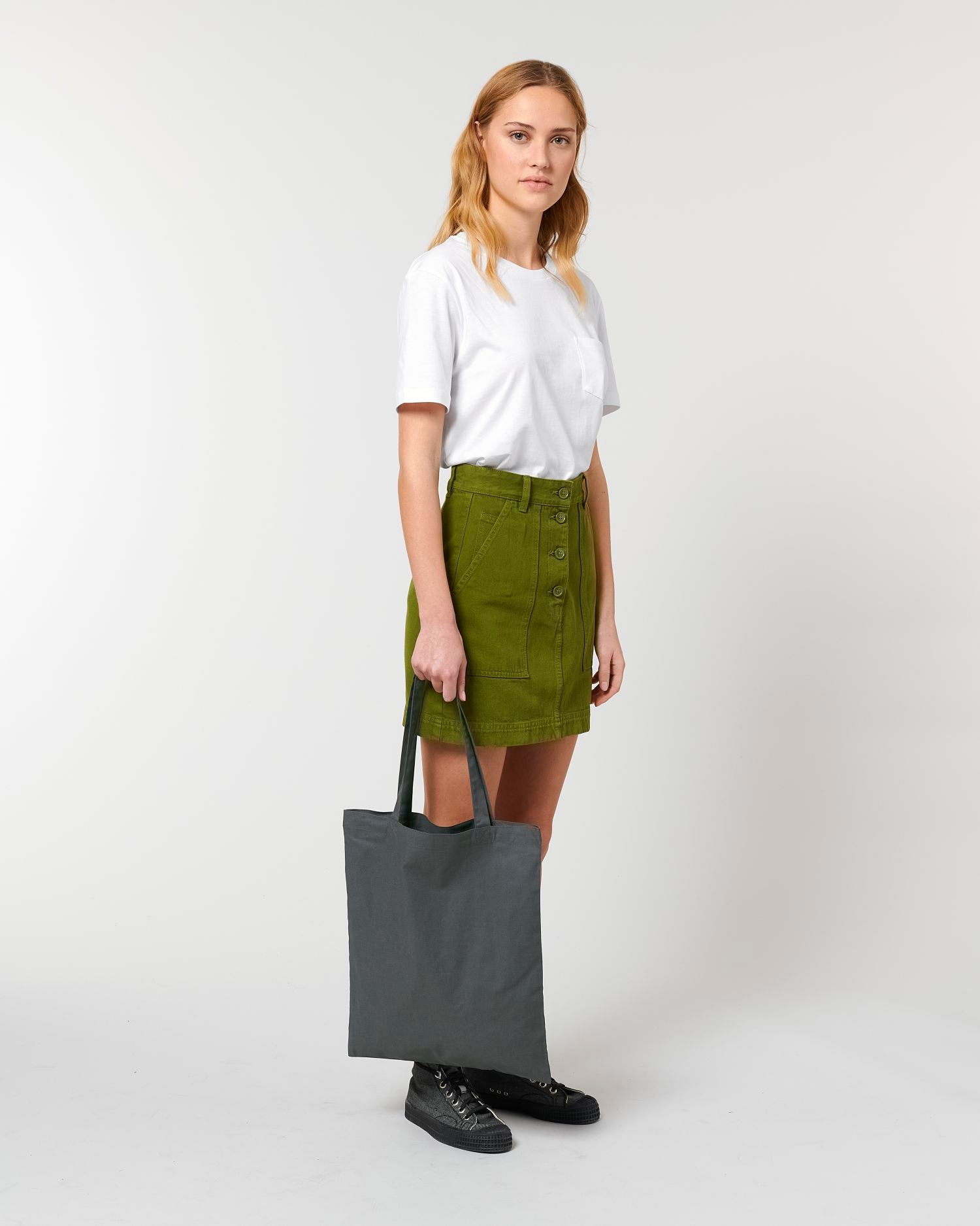 Light Tote Bag in Farbe Anthracite