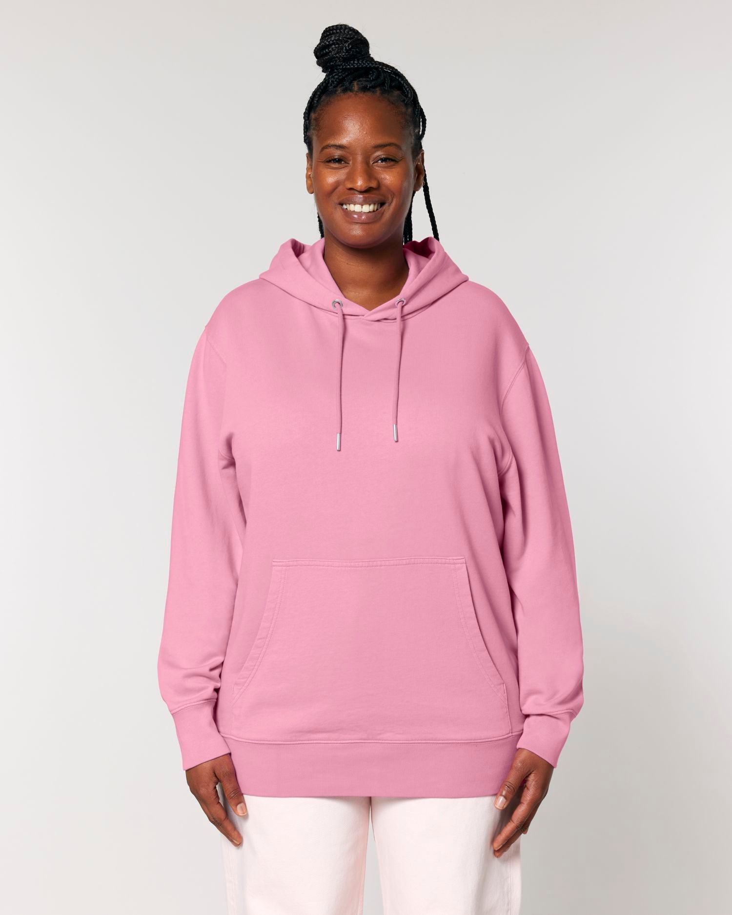 Hoodie Archer Vintage in Farbe G. Dyed Bubble Pink
