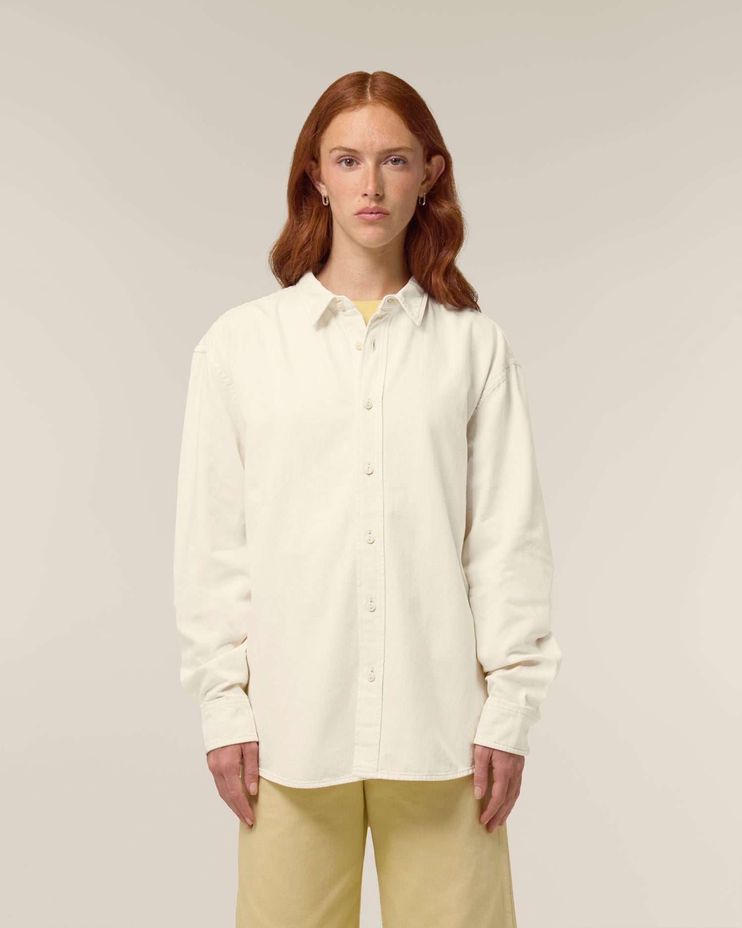 Hemd Worker Shirt in Farbe Natural Raw