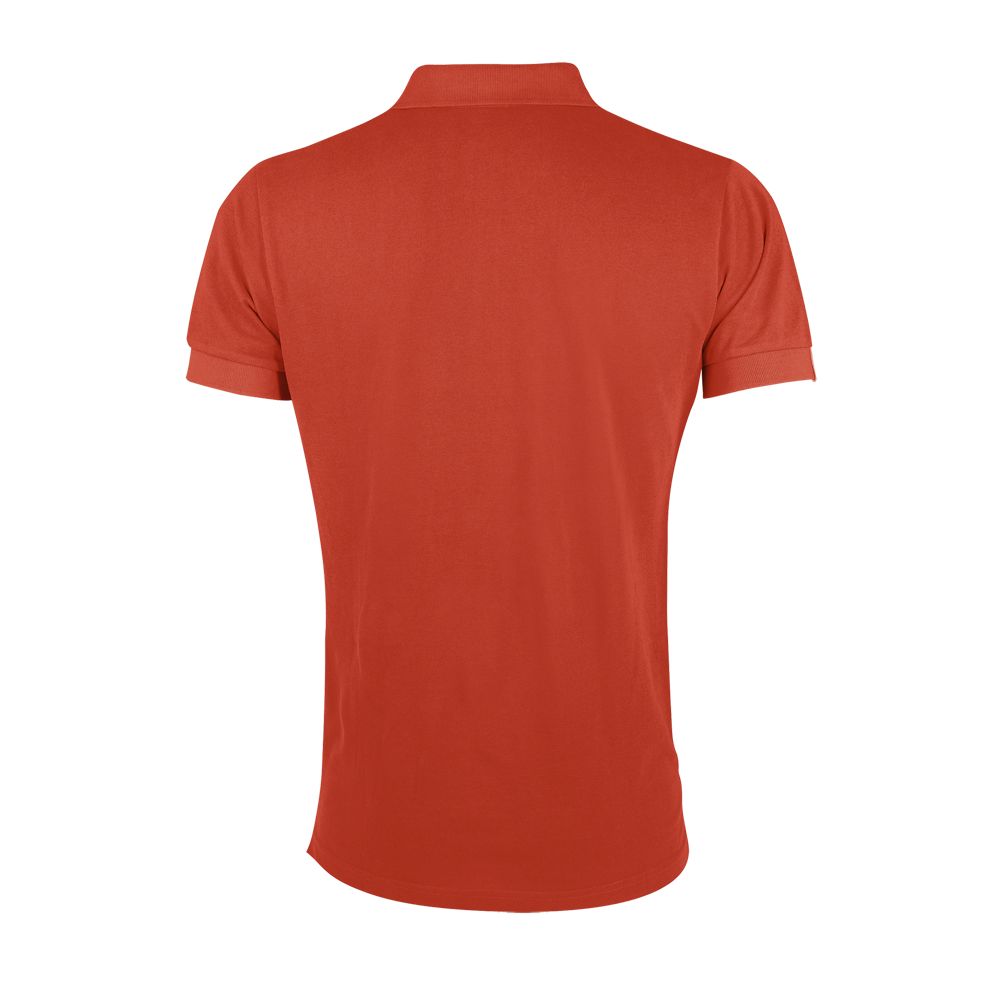 Portland Men Herren Poloshirt Kurzarm in Farbe Burnt orange