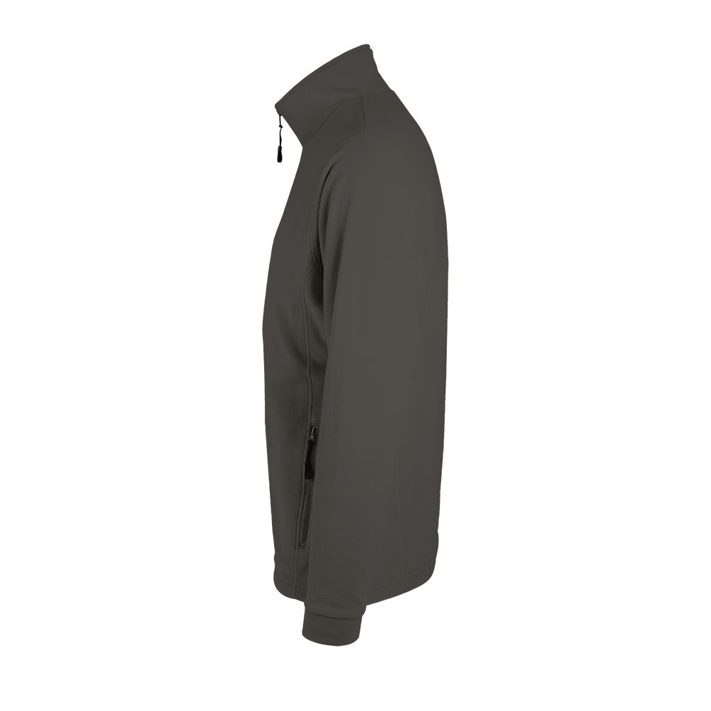 Nova Men Herren Fleece Jacke in Farbe Charcoal grey