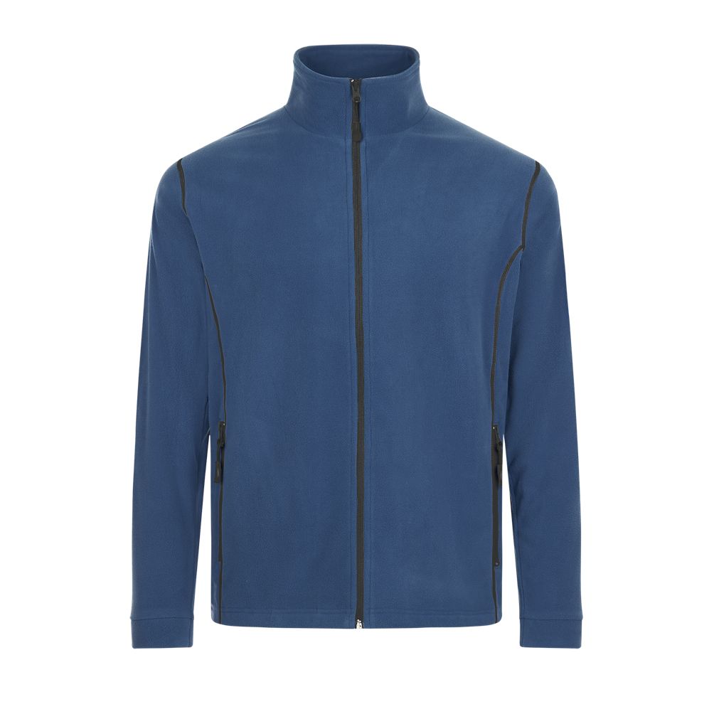 Nova Men Herren Fleece Jacke in Farbe Slate blue / Grey