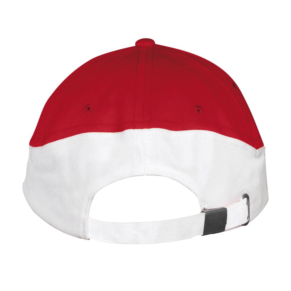 Booster 5 Panel Contrast Cap in Farbe Red / White