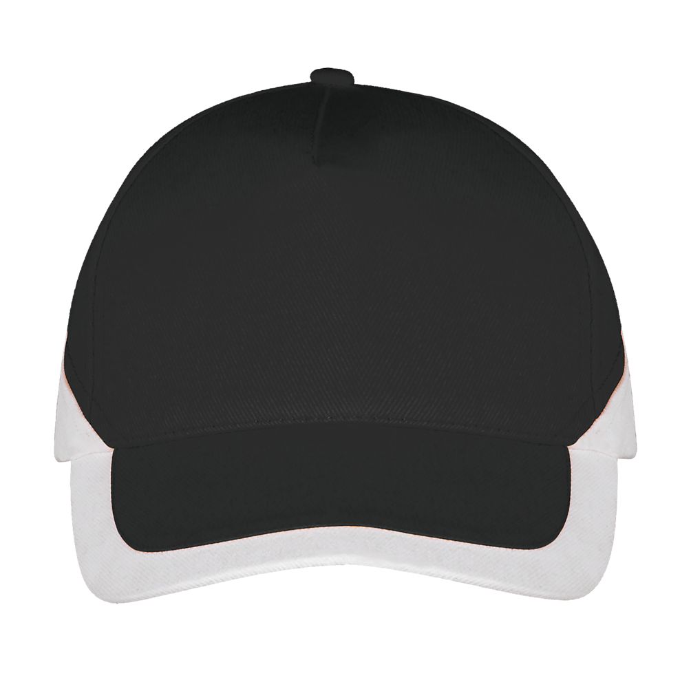 Booster 5 Panel Contrast Cap in Farbe Black / White
