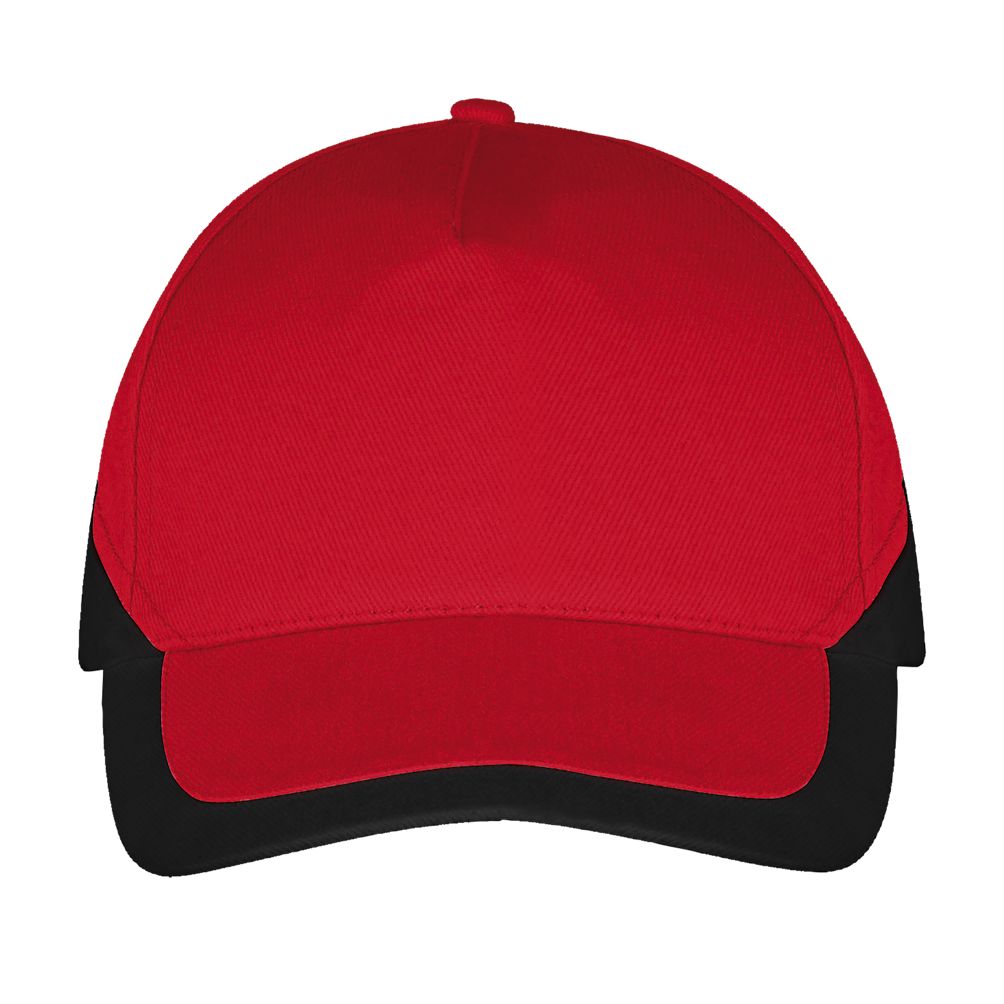 Booster 5 Panel Contrast Cap in Farbe Red / Black