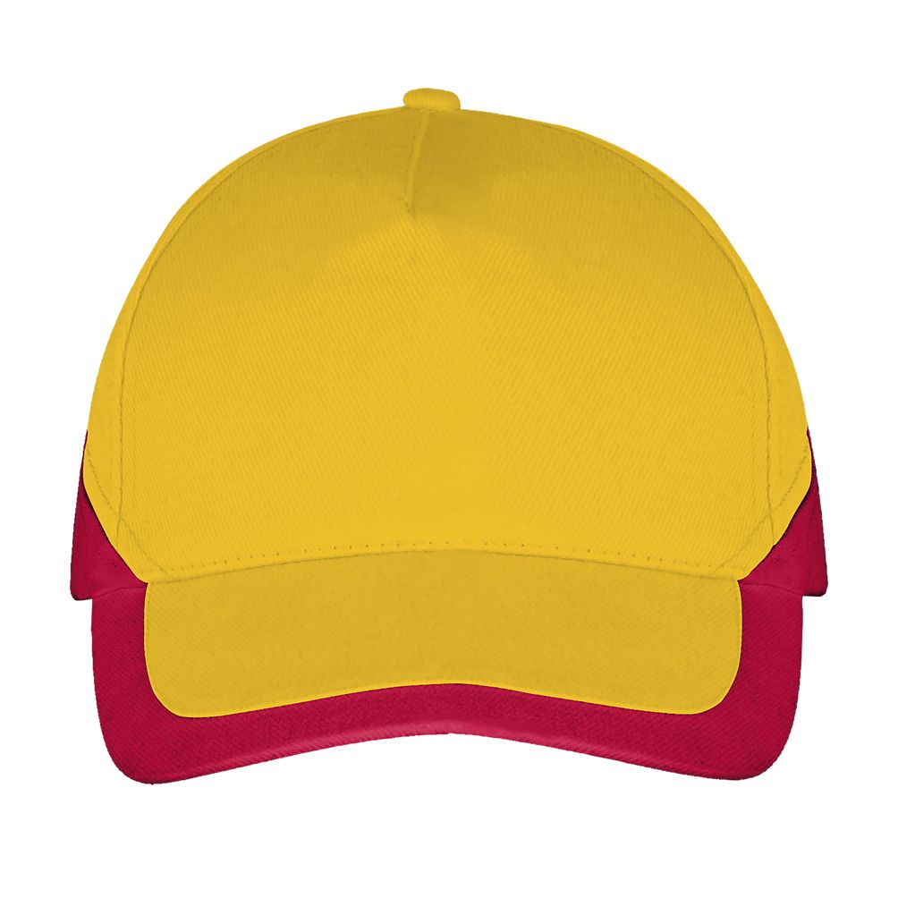 Booster 5 Panel Contrast Cap in Farbe Gold / Red