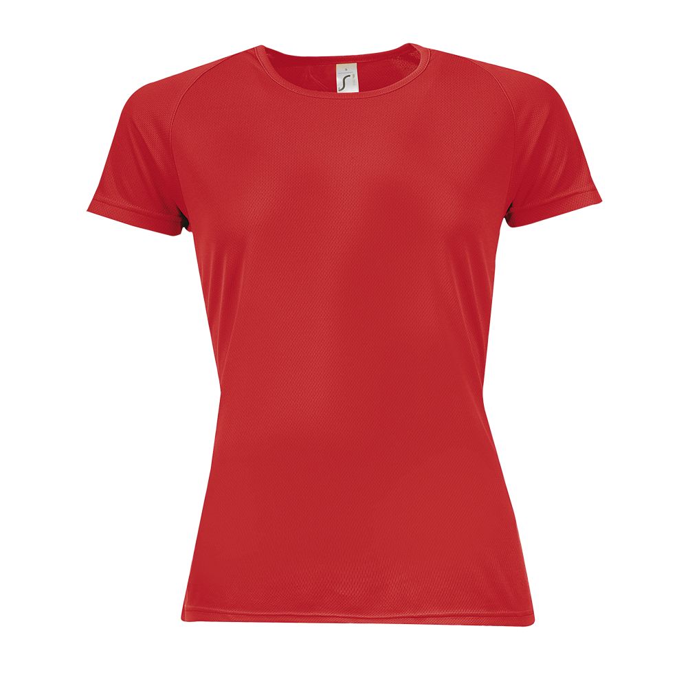 Sporty Women Damen Sport T-Shirt in Farbe Red