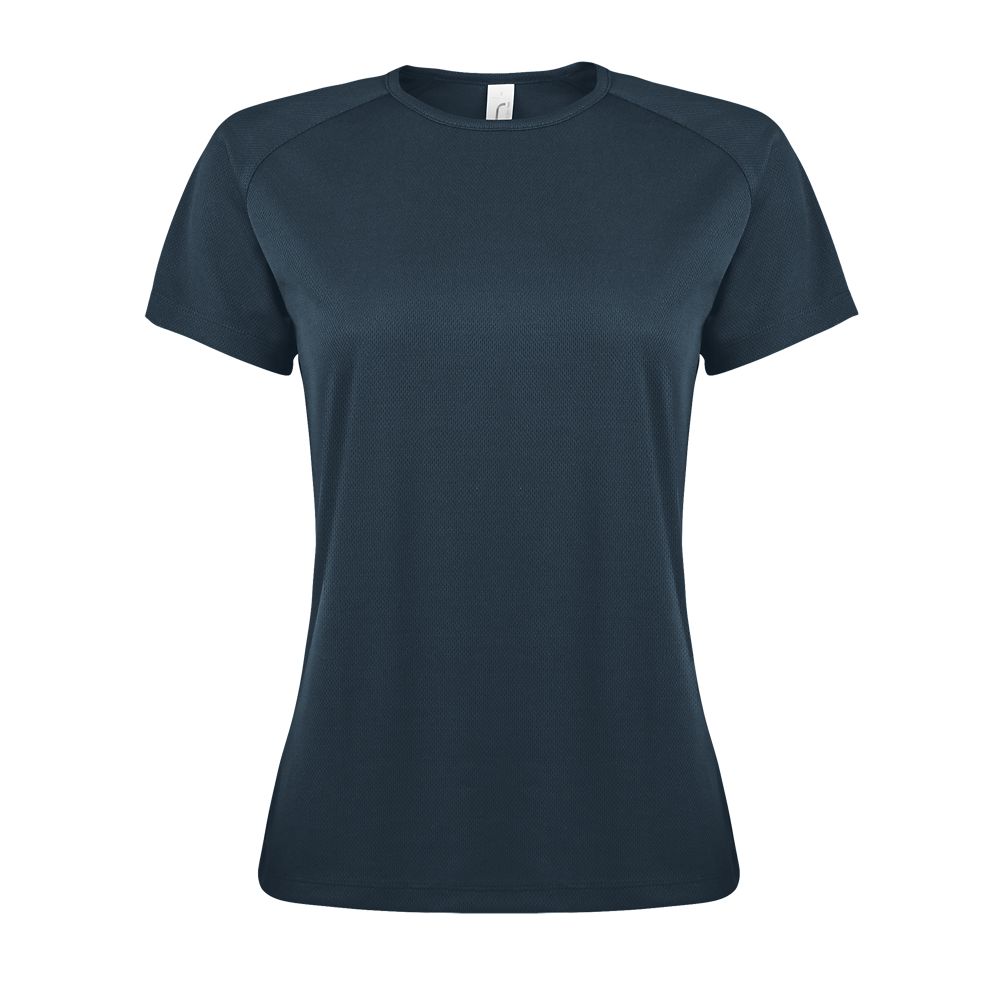 Sporty Women Damen Sport T-Shirt in Farbe Petroleum blue
