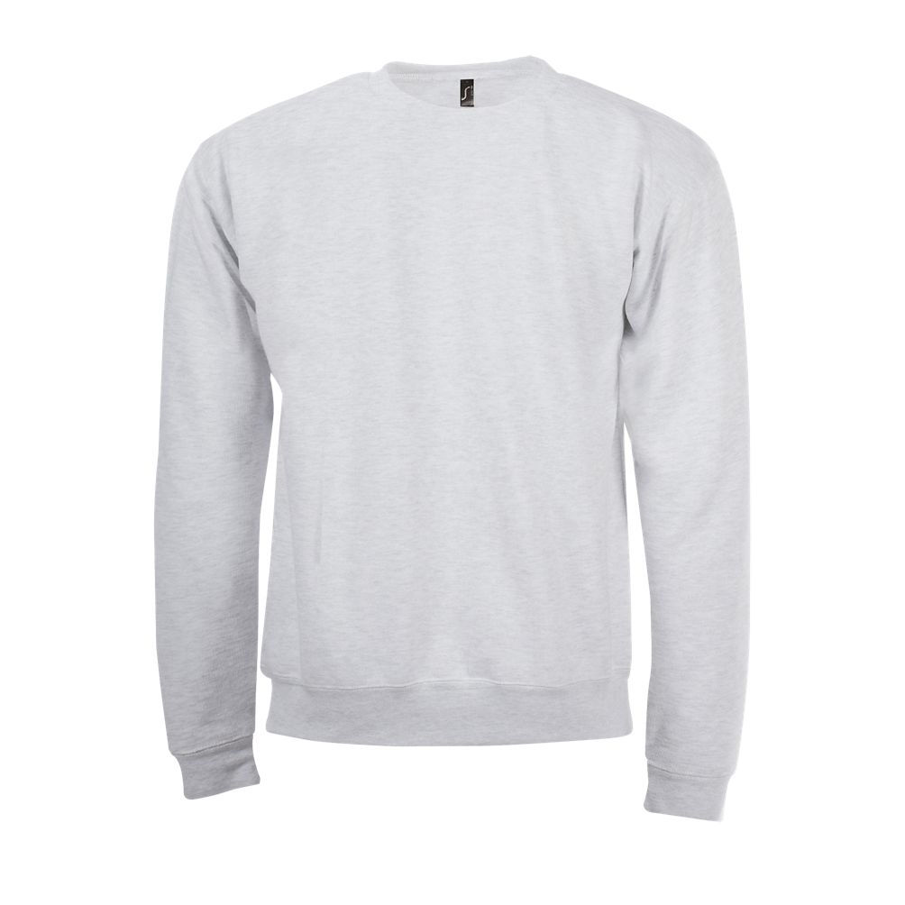 Spider Herren Rundhals Sweatshirt in Farbe Ash