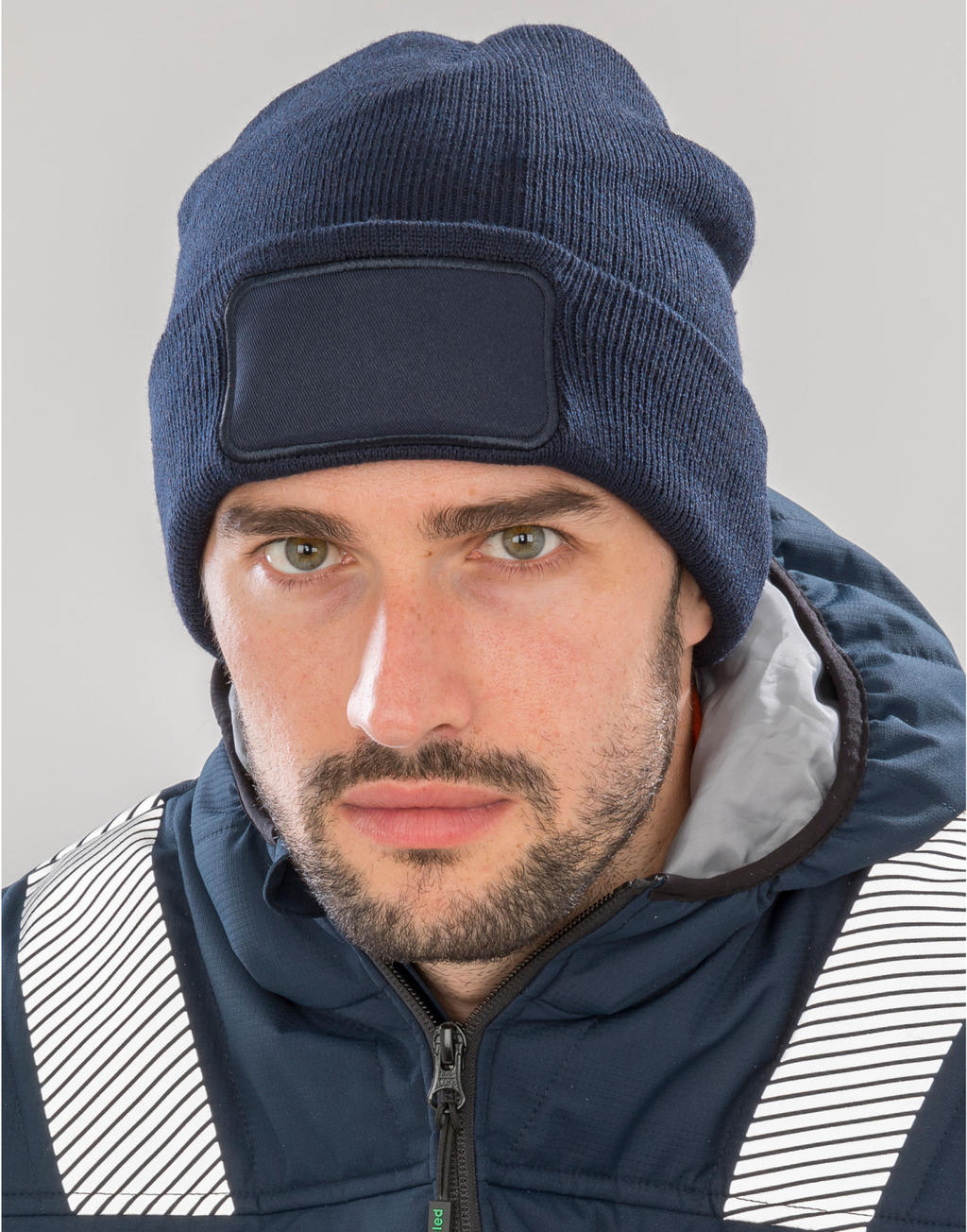 Recycled Thinsulate™ Printers Beanie in Farbe Black