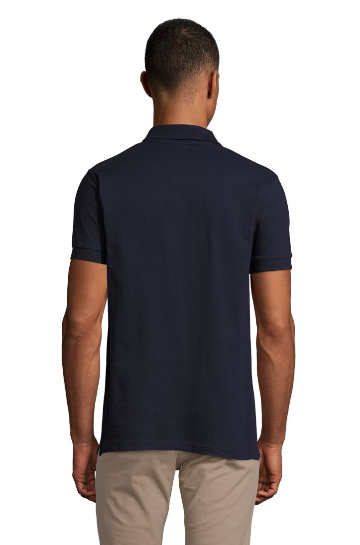 Portland Men Herren Poloshirt Kurzarm in Farbe French navy