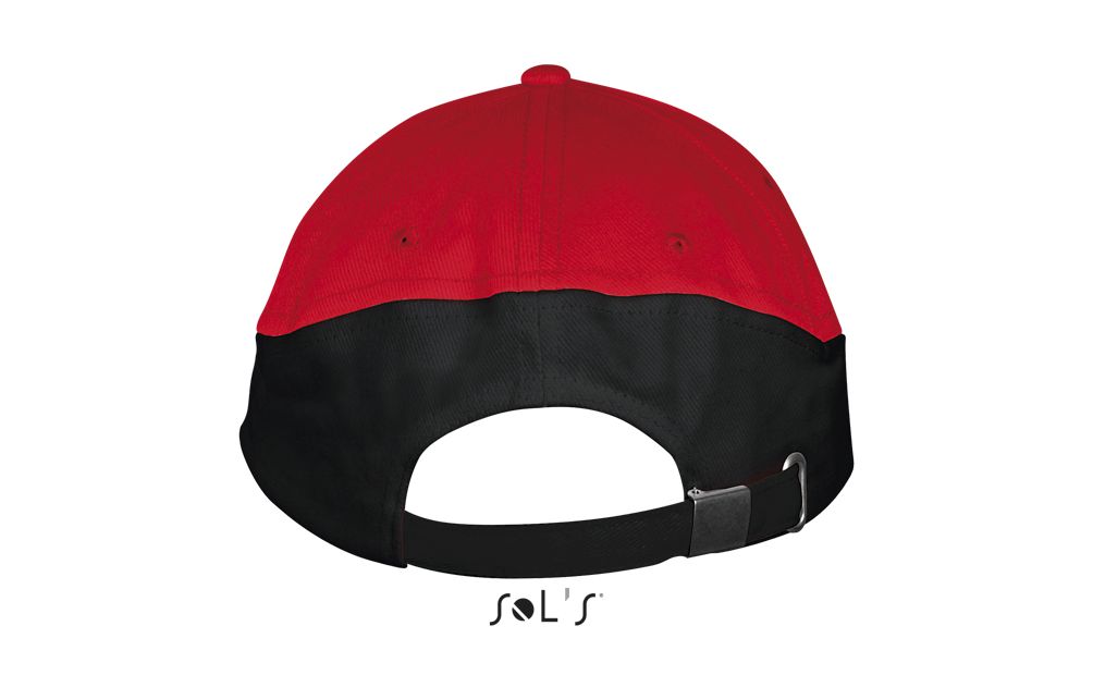 Booster 5 Panel Contrast Cap in Farbe Red / Black